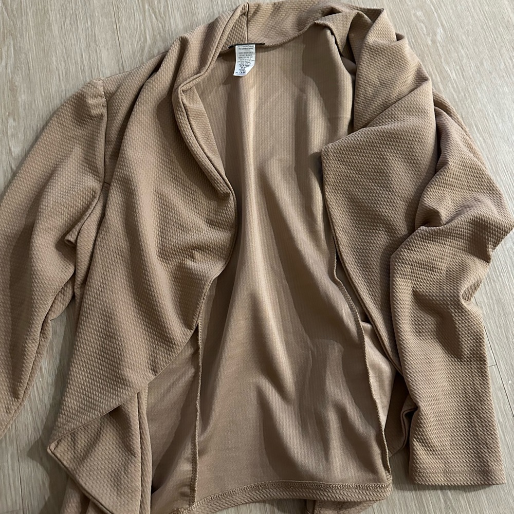 Fashionova tan blazer